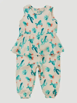 Infant Girl's Wrangler Romper #PQ0552M