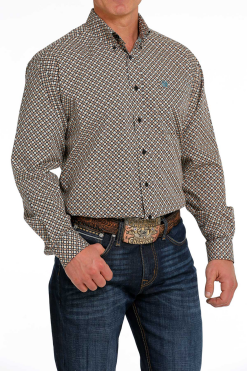 Men's Cinch Pattern Button Down Shirt #MTW1105471 -Men's Plaid Shirt Sales 347a54e91395b35fc39dd9591fd71971