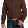 Men's Cinch Brown Snap Front Shirt #MTW1301061 -Men's Plaid Shirt Sales 3484cbaff2327c5cc4eefa0cbf5fd5a4