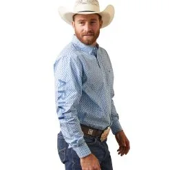 Men's Ariat Team Logo Button Down Shirt #10043854 -Men's Plaid Shirt Sales 38618e7ae0f44544579d5e1191dfd2af