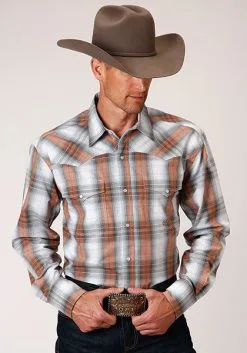 Roper Apparel Men's Roper Setting Sun Snap Front Shirt #03-001-0278-4050