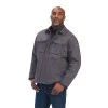 Men's Ariat Rebar DuraCanvas Sherpa-Lined Coat #10041505