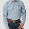 Men's Wrangler Logo Button Down Shirt #2314906 -Men's Plaid Shirt Sales 399bd1b88e6b11089e34432afb2f6b86