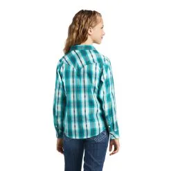 Girl's Ariat Blue Plaid Long Sleeve #10039509-C -Men's Plaid Shirt Sales 39d8068b4fe67e7d44b2da5a53f71a41
