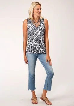 Roper Apparel Women's Roper Sweater Tank #03-037-0514-5020WH -Men's Plaid Shirt Sales 3a2674cb33f5793bb1b7bcec2dccc797