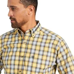 Men's Ariat Pro Series Team Olen Classic Fit Button Down Shirt #10039243-C -Men's Plaid Shirt Sales 3ba8c338c0eecd202ce2a09e81e8e0b9