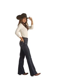 Rock & Roll Denim Women's Rock & Roll Cowgirl Trouser Jeans #RRWD5HR0GJ