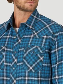 Men's Wrangler Retro Flannel Snap Front Shirt #112318774X -Men's Plaid Shirt Sales 3d86c85002369894993f32e089e4d33a e6706912 da0b 442f 92c9 1a792bc2f982