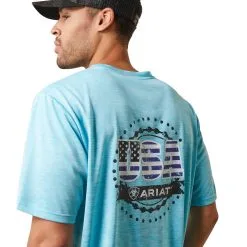 Men's Ariat Charger Seal T-Shirt #10044960 -Men's Plaid Shirt Sales 3f5e42944fa691b38e92412b744dbdce