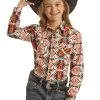 Girl's Rock & Roll Cowgirl Snap Front Shirt #RRGSOSRZ0Z -Men's Plaid Shirt Sales 40967fcc1415bdb45828bf7bb1c6fca6