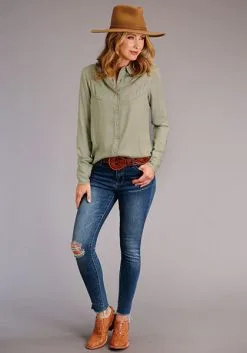 Roper Apparel Women's Stetson Snap Front Shirt #11-050-0592-0425 -Men's Plaid Shirt Sales 426d247d2e3eedf6e1c640b2a5c167fa