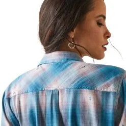 Women's Ariat REAL Billie Jean Button Down Shirt #10043452 -Men's Plaid Shirt Sales 429b48259128de711a965cbef58900c2