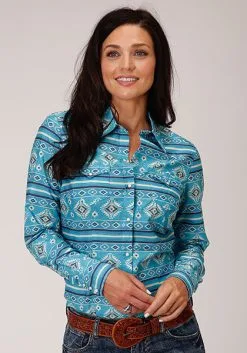 Roper Apparel Women's Roper Snap Front Shirt #03-050-0067-4018