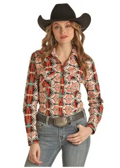 Women's Rock & Roll Cowgirl Snap Front Shirt #RRWSOSRZ0Z