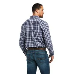 Men's Ariat Pro Series Justus Classic Fit Button Down Shirt #10039266-C -Men's Plaid Shirt Sales 487ac0dd5dff4c6711a8ad49299e4942