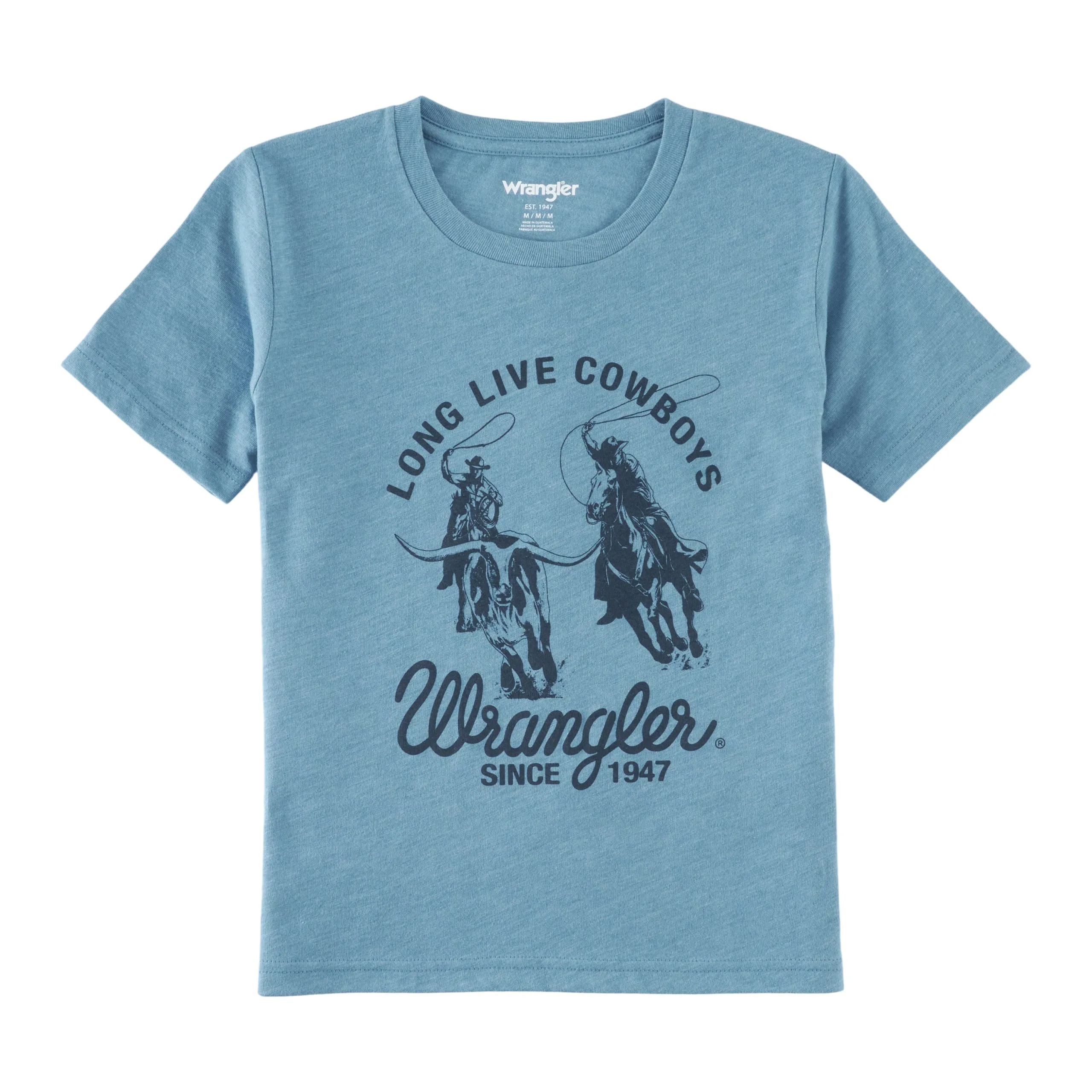 Boy's Wrangler Blue T-Shirt #112319271 3 Boy's Wrangler Blue T-Shirt #112319271