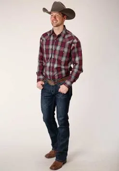Roper Apparel Men's Roper Snap Front Shirt #03-001-0278-1046 -Men's Plaid Shirt Sales 4b37daacb130a68b634d90a244c99a8f