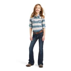 Girl's Ariat REAL Downstream Snap Front Shirt #10042240 -Men's Plaid Shirt Sales 4c52e2eb7916027fb241296bbb358eb1