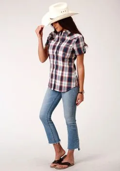Roper Apparel Women's Roper Button Down Shirt #03-051-0378-4048 -Men's Plaid Shirt Sales 4da946a01a26561f0ae43fff3039c056