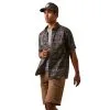 Men's Ariat Serape Island Button Down Shirt #10043705