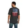 Men's Ariat Charger Vertical Flag T-Shirt #10040632 -Men's Plaid Shirt Sales 50272cb699f6c10fc4afe2078d47dcf4