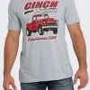 Men's Cinch Grey T-Shirt #MTT1690514