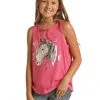 Girl's Rock & Roll Cowgirl Tank Top #RRGT20R194 -Men's Plaid Shirt Sales 525f9623639b96da8d56cba5fe0f215b