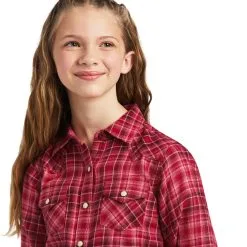 Girl's Ariat REAL Snap Front Shirt #10039506-C -Men's Plaid Shirt Sales 526416172d859db39b0e7d1e1171a213