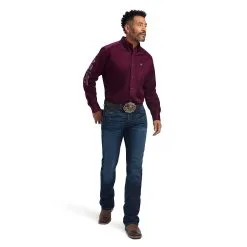 Men's Ariat Team Logo Twill Classic Fit Button Down Shirt #10041530X (Big And Tall) -Men's Plaid Shirt Sales 5424902e348404879718df4ac04d3a1e 42cdce41 7d3a 491d b79b f096493347b0