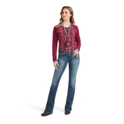 Women's Ariat REAL Printed Henley #10042299 -Men's Plaid Shirt Sales 544688e64f9d62838630c2c4cecf1a51