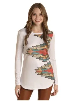 White Label Women's Panhandle Swing T-Shirt #WLWT21R019