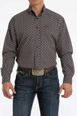 Men's Cinch Button Down Shirt #MTW1105317BLK -Men's Plaid Shirt Sales 552eca48cd04a4c1eb4d4771574d3f54