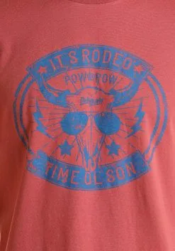 PANHANDLE Men's Rock & Roll Cowboy Dale Brisby T-Shirt #RRMT21RZMB -Men's Plaid Shirt Sales 565572f45fa1f08122818c24018a5623