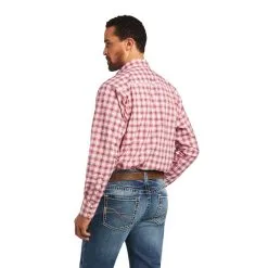 Ariat Men's Wrangler Pro Series Forrest Stretch Classic Fit Snap Front Shirt #10040549 -Men's Plaid Shirt Sales 56cee5f91a4d932452741a76d2a737be