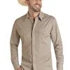 PANHANDLE Men's Rock & Roll Cowboy Snap Front Shirt #RRMSOSR0Q9 -Men's Plaid Shirt Sales 577e841de9c9a3563edf520015565a30
