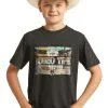 PANHANDLE Boy's Rock & Roll Cowboy Dale Brisby T-Shirt #RRBT21RZMA -Men's Plaid Shirt Sales 597831db89f3e4b7b1da7dc974c84834