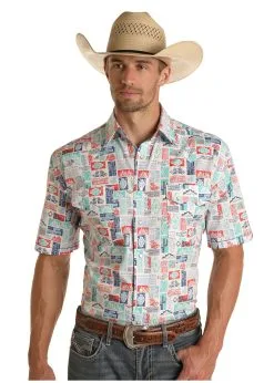 Men’s Rough Stock Snap Front Shirt #RSMS1SR19S