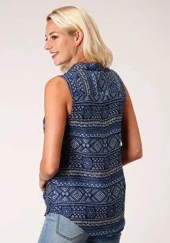 Roper Apparel Women's Roper Blouse #03-052-0590-5025BU -Men's Plaid Shirt Sales 5b30a788ae34c1a1cad71fcec7aa0301 1