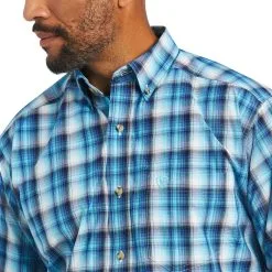 Men's Ariat Pro Series Mateo Classic Fit Button Down Shirt #10040776 -Men's Plaid Shirt Sales 5c1b38f5477dcd5f608bdb70849701e6