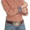 Women's Cinch Orange Button Down Shirt #MSW9165028ORG -Men's Plaid Shirt Sales 5cb574c18ac64bbdd7deb0a9c6d02ca4