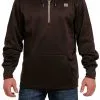Men's Cinch Brown Hoodie #MWK1240002 -Men's Plaid Shirt Sales 5d04943077e44405ccbada55c9e6d381
