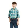 Boy's Ariat Handley Retro Fit Snap Front Shirt #10042318