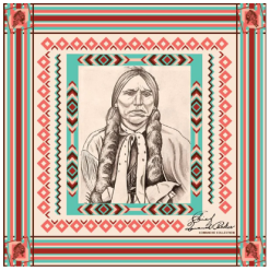 Hooey Quanah Satin Wild Rag #BANDANA22-QUANAH-1