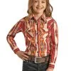 PANHANDLE Girl's Rock & Roll Cowgirl Snap Front Shirt #G4S2030 -Men's Plaid Shirt Sales 62f57eeff5ceecf21ef6ab2742e504f8