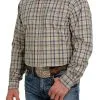 Men's Cinch Button Down Shirt #MTW1105327KHA 2 Men's Cinch Button Down Shirt #MTW1105327KHA -Men's Plaid Shirt Sales 632c4263fbeb942a8e8e592cdb2b437d