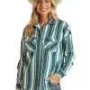 PANHANDLE Women's Rock & Roll Cowgirl Snap Front Shirt #RRWSOSRZ0H