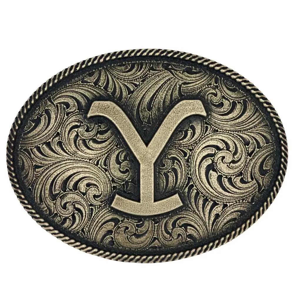 Montana Silversmiths Western Buckle #A913YEL 3 Montana Silversmiths Western Buckle #A913YEL