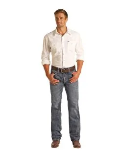 Rock & Roll Denim Men's Rock & Roll Cowboy Double Barrel Straight Jean #RRMD0SRZSR -Men's Plaid Shirt Sales 65676660103a86291b00198aeb7c1b2b