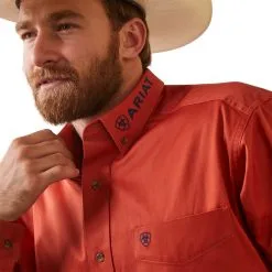 Men's Ariat Team Logo Twill Classic Fit Button Down Shirt #10043522 -Men's Plaid Shirt Sales 6832ea1ceed4625c58d97d5aa0ed8ea1