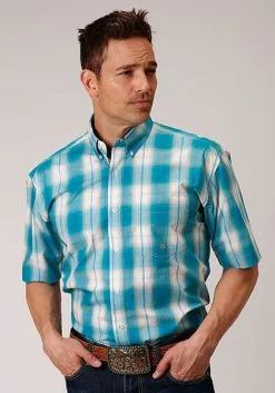 Roper Apparel Men's Roper Button Down Shirt #03-002-0379-4046